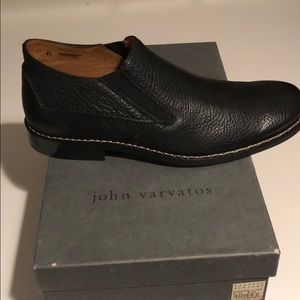 John Varvatos calf skin leather shoes